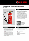 Produktdatenblatt Feuerlöscher mit Effektiv-Salzlösung W 6 S