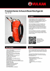 Produktdatenblatt frostsicheres Schaumfeuerlöschgerät SF 50